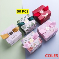 50pcs Kotak Telur Wedding Birthday Wing Goodies Box Door Gift Kahwin Doorgift Box Candy Gift Box Kotak Gula-GulaGIFT BOX