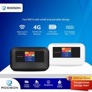 RODSON RWM300X MiFi 4G Modem Wifi 6 Unlock Bypass All Operators 3200mAh 4G LTE CAT4