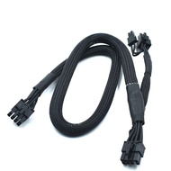 PSU PCI express 8pin to Dual 6+2Pin Power supply Cable PCIe 8 Pin 1 to 2 Spliter For Corsair Type 4 