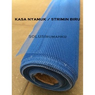 1 MTR RAM NYAMUK STRIMIN / KAWAT KAIN KASA PLASTIK NYLON NILON WARNA
