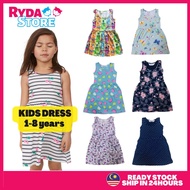 (1-8Y) H&M Dress Baby Girl / Kids Dress / Dress Budak Perempuan / Dress Budak / Sleeveless Dress Gir