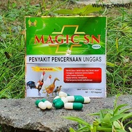 HIJAU Magic SN Green Medicine for Chickens with Typing, Digestive Disorders, Chalky Feces, Green Fec