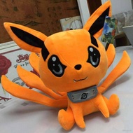 yif Naruto Anime 18cm Plush Doll Kawaii Shippuden Dolls Kids Gifts Soft Toy Kurama Kyuubi Stuffed Toys gift