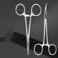 Hemostatic forceps medical stainless steel surgical forceps needle holding instruments curved and st