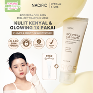 NACIFIC Rice Pepta Collagen Peel Off Wrapping Mask 70g - Hydrolyzed Collagen & Pepta-13 Complex - Pe