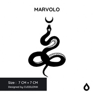 "Marvolo" CUDDLEINK Matte Ink Tattoo