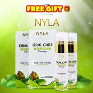 🔥NYLA ORAL CARE 🔥- PUTIH GIGI & TIADA MULUT BUSUK + FREE GIFT