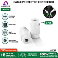 Kabel Protector UGREEN Pelindung Kabel Charger Iphone Android (6 set )