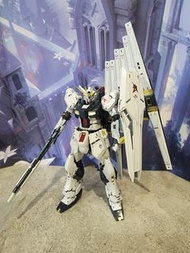 合金骨架 電鍍色 RG 1/144 RX-93 ν Gundam Titanium Finish bandai