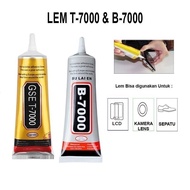 LAYAR T7000 LCD GLUE BLACK & B7000 TRANSPARENT TOUCHSCREEN TOUCH SCREEN 15ML
