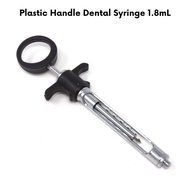 Dental Aspirating Syringe Dental Syringe Dental Anesthetic Syringe 1.8ml Plastic Handle Dental Instr