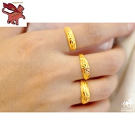 แหวนทองคำแท้ 1 กรัม ทองแท้ 96.5% ขายได้ จำนำได้ มีใบรับประกัน แหวนทอง แหวนทองคำแท้