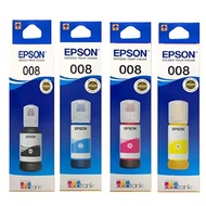 Original Epson 008 ink bottle (Black/Cyan/Magenta/Yellow) For L6460 L6490 L6550 L15150 L15160 L15180