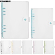 SUNSHINE Binder Pockets Storage File Stationery Notebook Binder