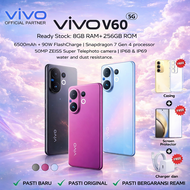 vivo V60 5G 8+256GB Telefoto Zoom 10x Potret Multifokal ZEISS Snapdragon Generasi ke-7 IP68+IP69
