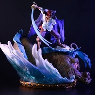 One Piece One Piece Anime Character Figure Figure Red Hair Shanks GK Statue Model Desktop Decoration Two-Dimensional Gift