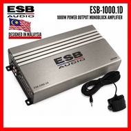 ESB Audio (Malaysia) ESB-1000.1D 1000W RMS Monoblock Car Amplifier | Class D Monoblock Amplifier