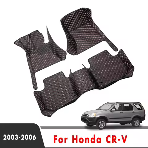Car Floor Mats For Honda CR-V CRV 2006 2005 2004 Auto Interior Accessories Carpets Custom Waterproof