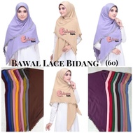 TUDUNG BAWAL LACE BIDANG 60" BORONG NEW ARRIVEL👍👍