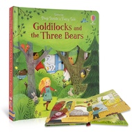 หนังสือภาษาอังกฤษ Usborne Peep Inside Fairy Tale Goldilocks and The Three Bears 3D Books For Kids หนังสือป๊อปอัพ สามมิติ นิทานภาษาอังกฤษ หนังสือเด็ก บอร์ดบุ๊ค ภาพสามมิติ