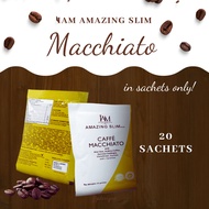 20 Sachets IAM Amazing Cafe Macchiato Worldwide Fit Slimming Coffee powder for Men Women l Promotes 