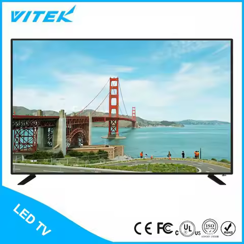 Mini 21 32 Inch Color Chinese Flat Screen TV, China Price LCD TV, Large Screen FHD 1080P 40 55 Inch 