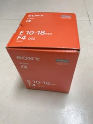 SONY 鏡頭  E10-18mm F4 OSS