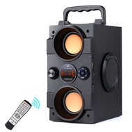 TOPROAD Portable Bluetooth Speaker 30W Big Power Boombox Bass Wireless Speakers Subwoofer Support Remote Control FM MIC AUX USB