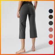 Lululemon 6 Color   Women Yoga 21‘’Running Jogger Pants Cropped Trousers Leggings 2082