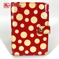 LOUIS VUITTONCA1162 Monogram Vernis Agenda PM 日曆本，與草間彌生合作款，附贈原子筆