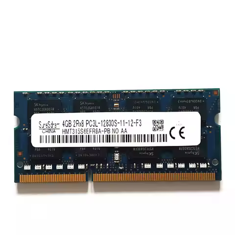 DDR3 RAMs 4GB 1600MHz SODIMM Laptop Memory DDR3 4GB 2Rx8 PC3L-12800S-11-12-F3 204PIN