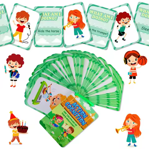 50Pcs/Set Cognition Learning Card Funny Memory Flash Cards Early Education Educational Toys For Chil