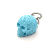 GANTUNGAN Maya Aztec Death Whistle / Whistle Aztec Quarter Keychain Whistle