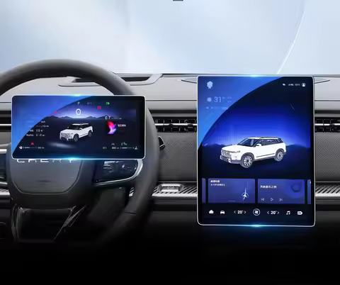 For chery jaecoo J7/chery jaecoo 7 2023 LCD car radio gps Navigation and Dashboard pet Screen film p