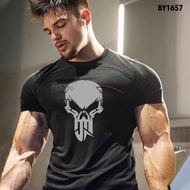 GYM shaark men's T-shirt FITness SPORTS SHARK SHARK DRIFIT SPANDEX MUSCLEFIT GOOD MEN