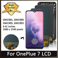 6.41" New AMOLED For OnePlus 7 1+7 LCD Display Touch Screen Digitizer Assembly For One Plus 7 M1900 