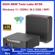 SZBOX GK3V Twin Lake N150 MINI PC NEW Windows 11 Mini PC DDR4 SSD WIFI5 BT4.2 1000M 4K HD Triple Dis