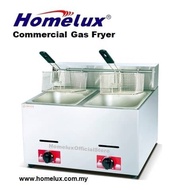 <UrHomeStore> HOMELUX COMMERCIAL GAS FRYER / DOUBLE GAS FRYER HBGF-72