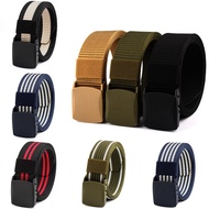 Overalls Metal-Free Belt Nylon Tactical Men's Belt Belt Braided Tactical Hypoallergenic Belt] Belt Electric Outdoor Belt [Military Training Canvas