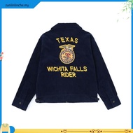 Work Jacket Corduroy (Boxy fit), Flagofskull Official -Navy blue (FFA Jacket)
