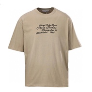 26SS ACNE STUDIOS Cursive Letter Print Short Sleeve T-Shirt
