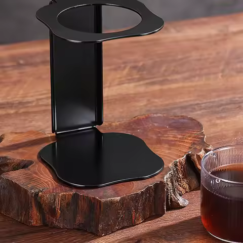 Portable Pour Over Coffee Drip Stand Sturdy Universal Coffee Machine Bracket Hand Brewed Space-savin