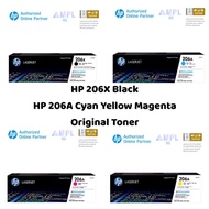 HP 206X Black,HP 206A Cyan,HP 206A Yellow,HP 206A Magenta Original LaserJet Toner for M255dw M255nw 