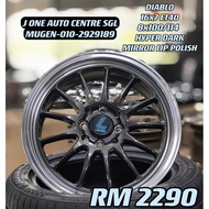 NEW RIM 16 INCH LENSO DIABLO FOR MYVI ALZA VIOS YARIS WIRA WAJA GEN2 PERSONA CITY JAZZ