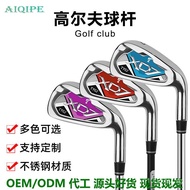 7No. golf Club Practice golf Iron No. 7 Cross-Border Golf Club for Men and Women Beginners Golf Carb