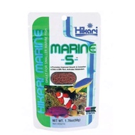 อาหารสำหรับปลาทะเล สำหรับปลาขนาดไม่เกิน 10 ซม Hikari Marine S ขนาด 50 g.