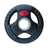 Rubber plate 5 Kg barbell load