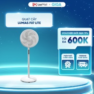 Quạt cây Lumias F07 Lite - 30W 18 cấp độ gió - Bảng cảm ứng + Điều khiển từ xa