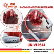 ♞,♘MSD Original Red Racing Ignition Coil UNIVERSAL