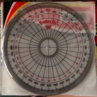 (1 pcs) BUTTERFLY 360 Degree Protractor 10 Cm 360 Degree Protractor/ 10Cm
